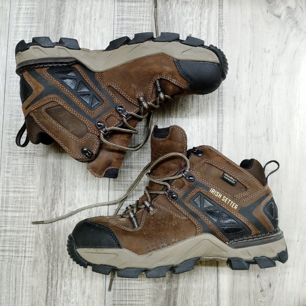 Red Wing Irish Setter Chukka Boots Ultra Dry Waterproof Work Shoes Men's 9.5